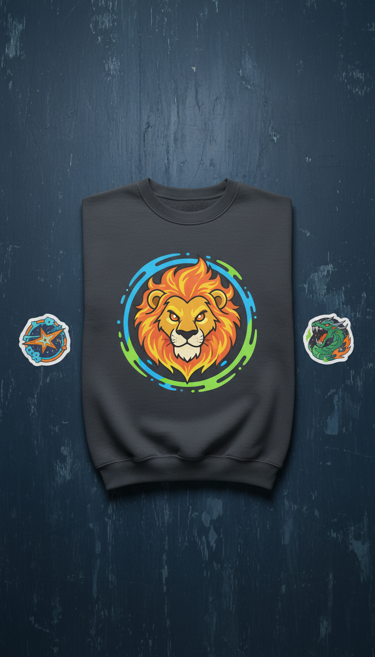 Gemini Split Personality Sweatshirt