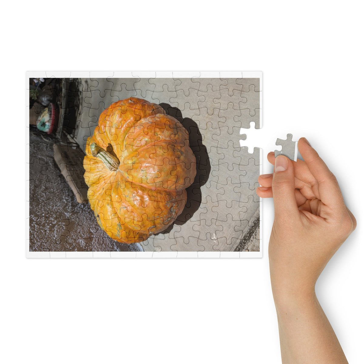 Holloween Pumpkin Jigsaw puzzle with tin - Stellar Minds Apparel
