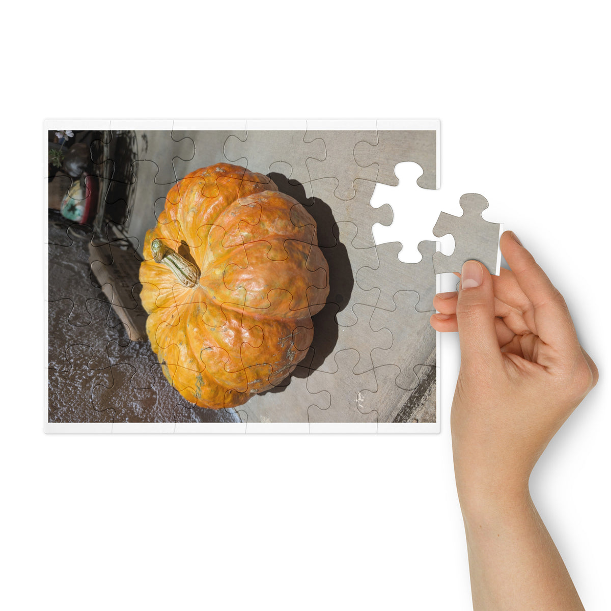 Holloween Pumpkin Jigsaw puzzle with tin - Stellar Minds Apparel