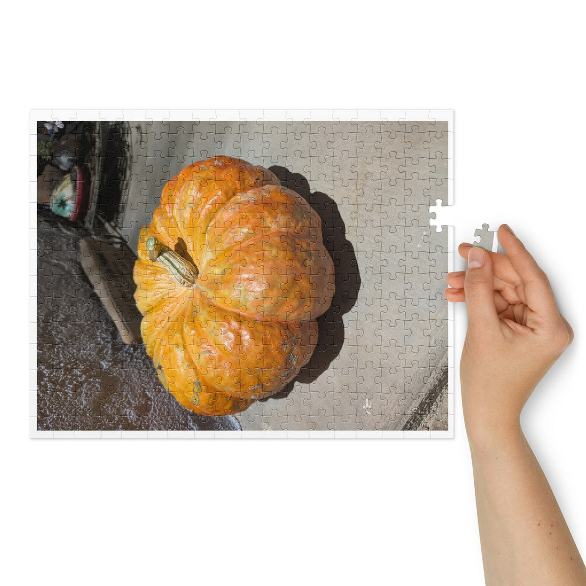 Holloween Pumpkin Jigsaw puzzle with tin - Stellar Minds Apparel
