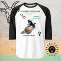Capricorn Unisex shirt— Zodiac Raglan Tee - Stellar Minds Apparel