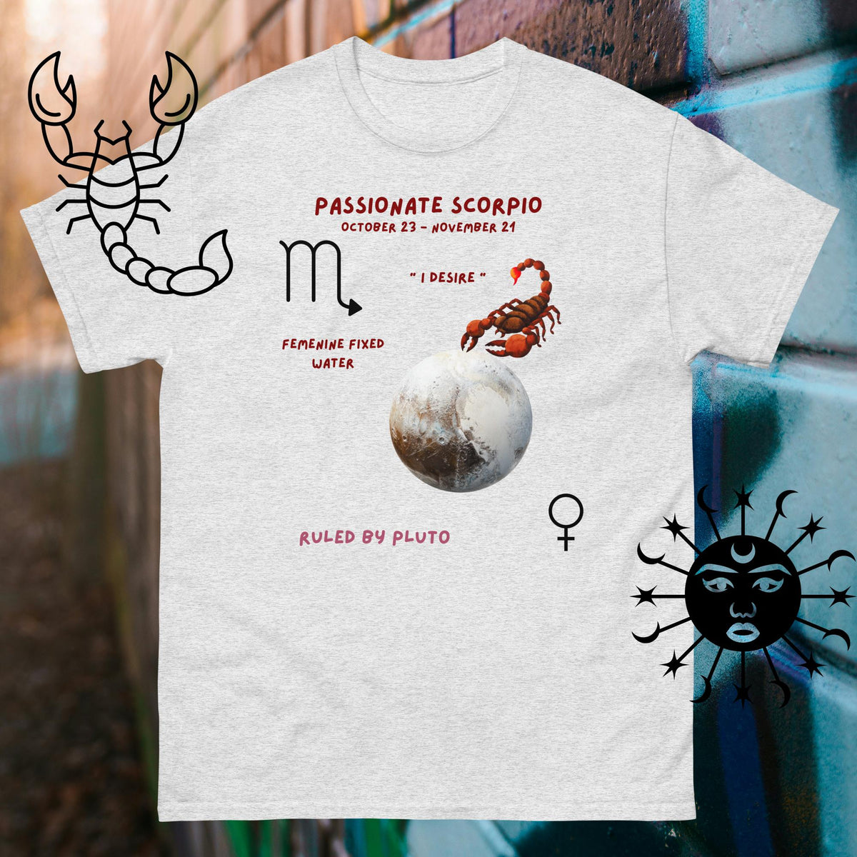 Scorpio Zodiac Gift T-Shirt — Astrology Tee for Men & Women - Stellar Minds Apparel