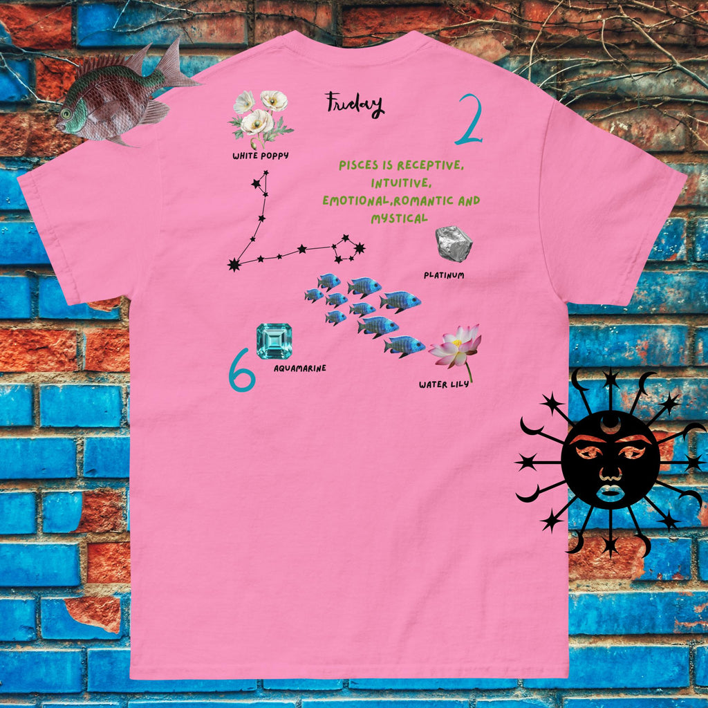 Pisces Zodiac Gift T-Shirt — Astrology Tee for Men & Women - Stellar Minds Apparel