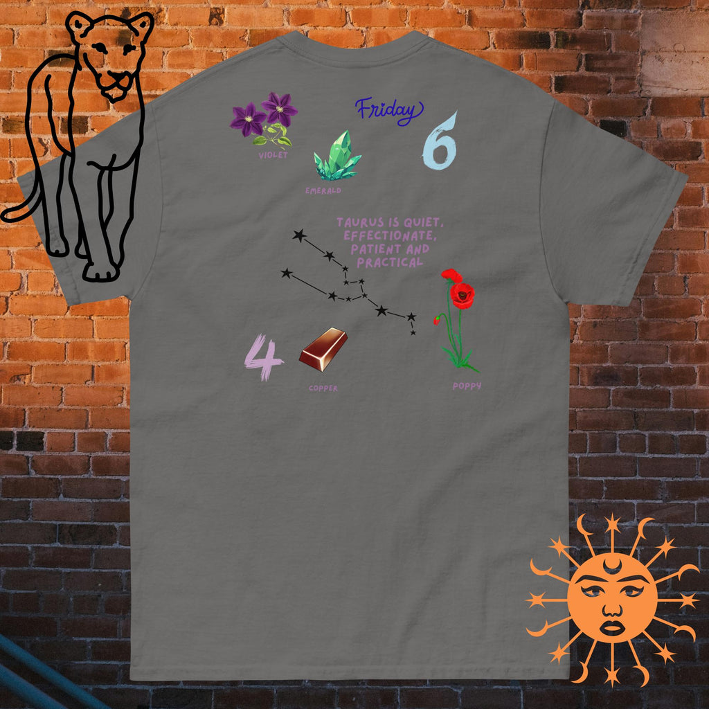 Taurus Zodiac Gift T-Shirt — Astrology Tee for Men & Women - Stellar Minds Apparel