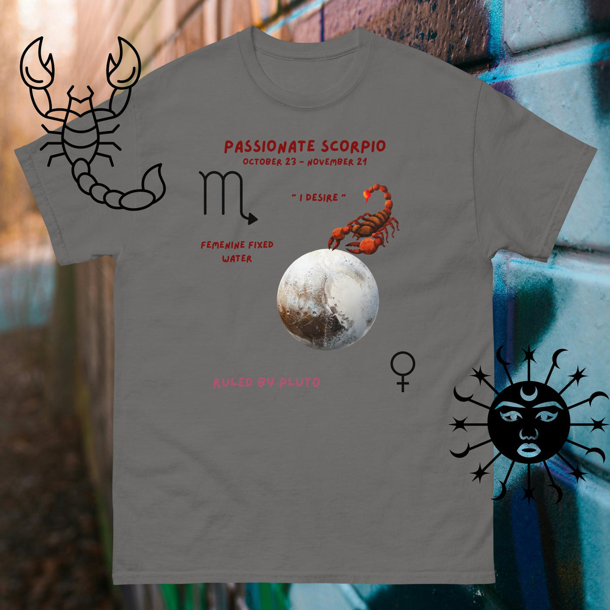 Scorpio Zodiac Gift T-Shirt — Astrology Tee for Men & Women - Stellar Minds Apparel