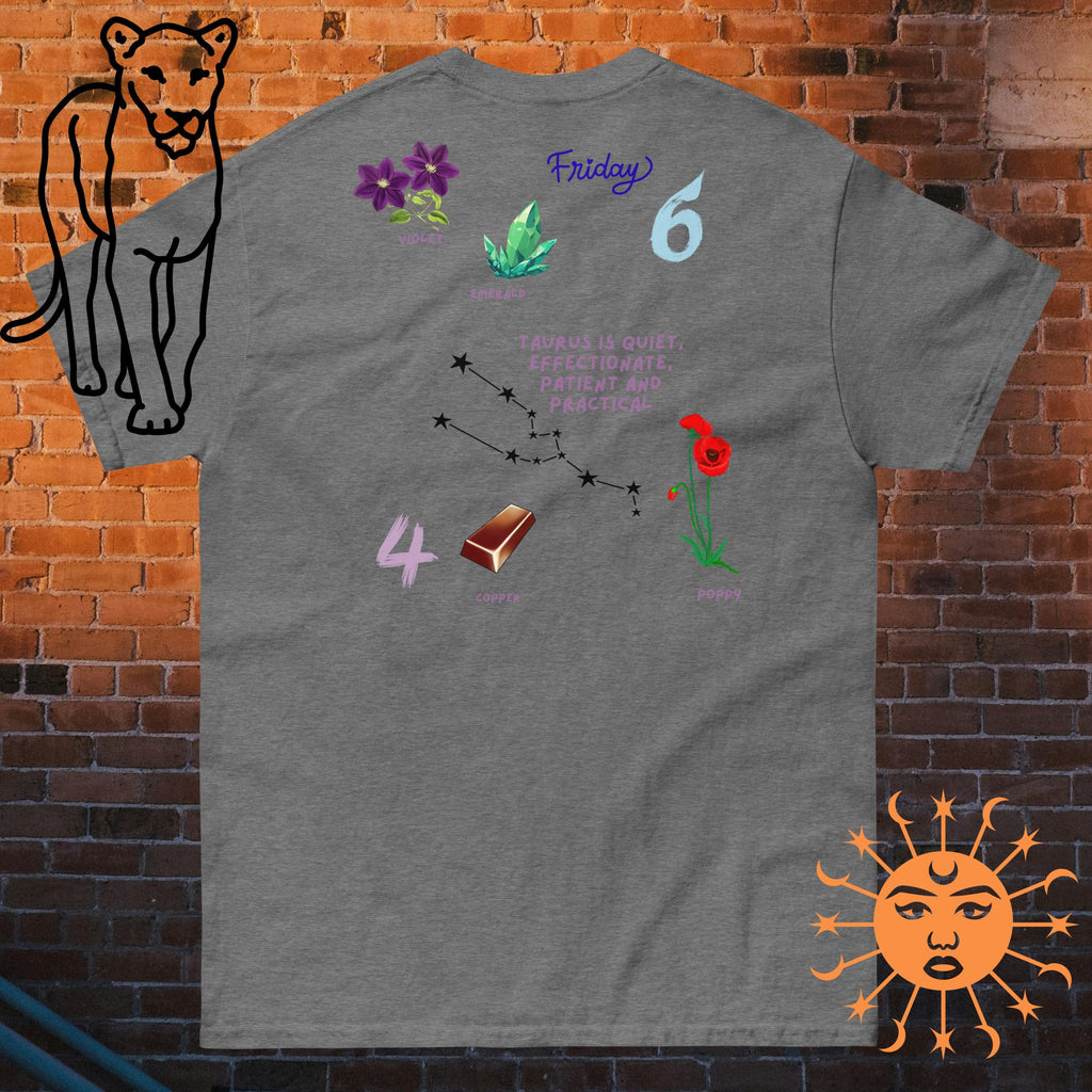 Taurus Zodiac Gift T-Shirt — Astrology Tee for Men & Women - Stellar Minds Apparel