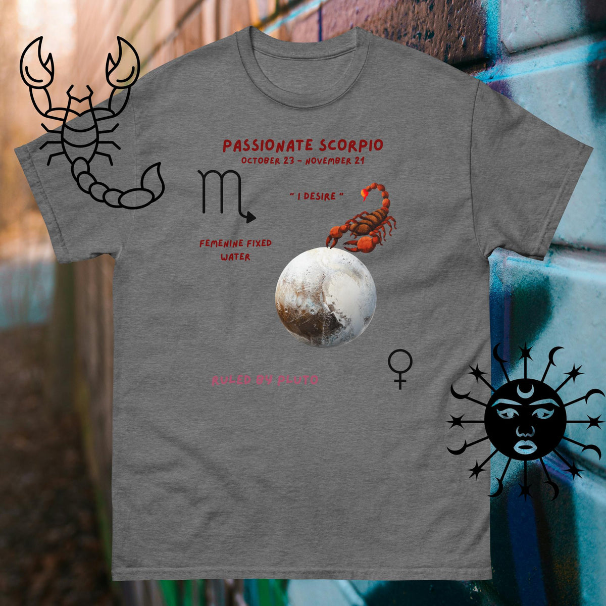 Scorpio Zodiac Gift T-Shirt — Astrology Tee for Men & Women - Stellar Minds Apparel