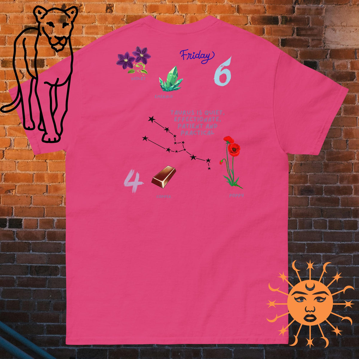 Taurus Zodiac Gift T-Shirt — Astrology Tee for Men & Women - Stellar Minds Apparel