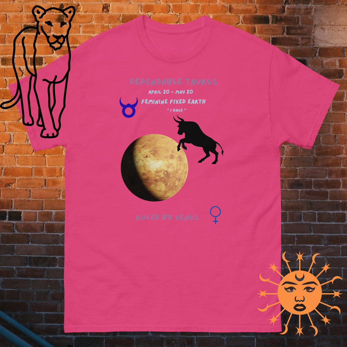 Taurus Zodiac Gift T-Shirt — Astrology Tee for Men & Women - Stellar Minds Apparel