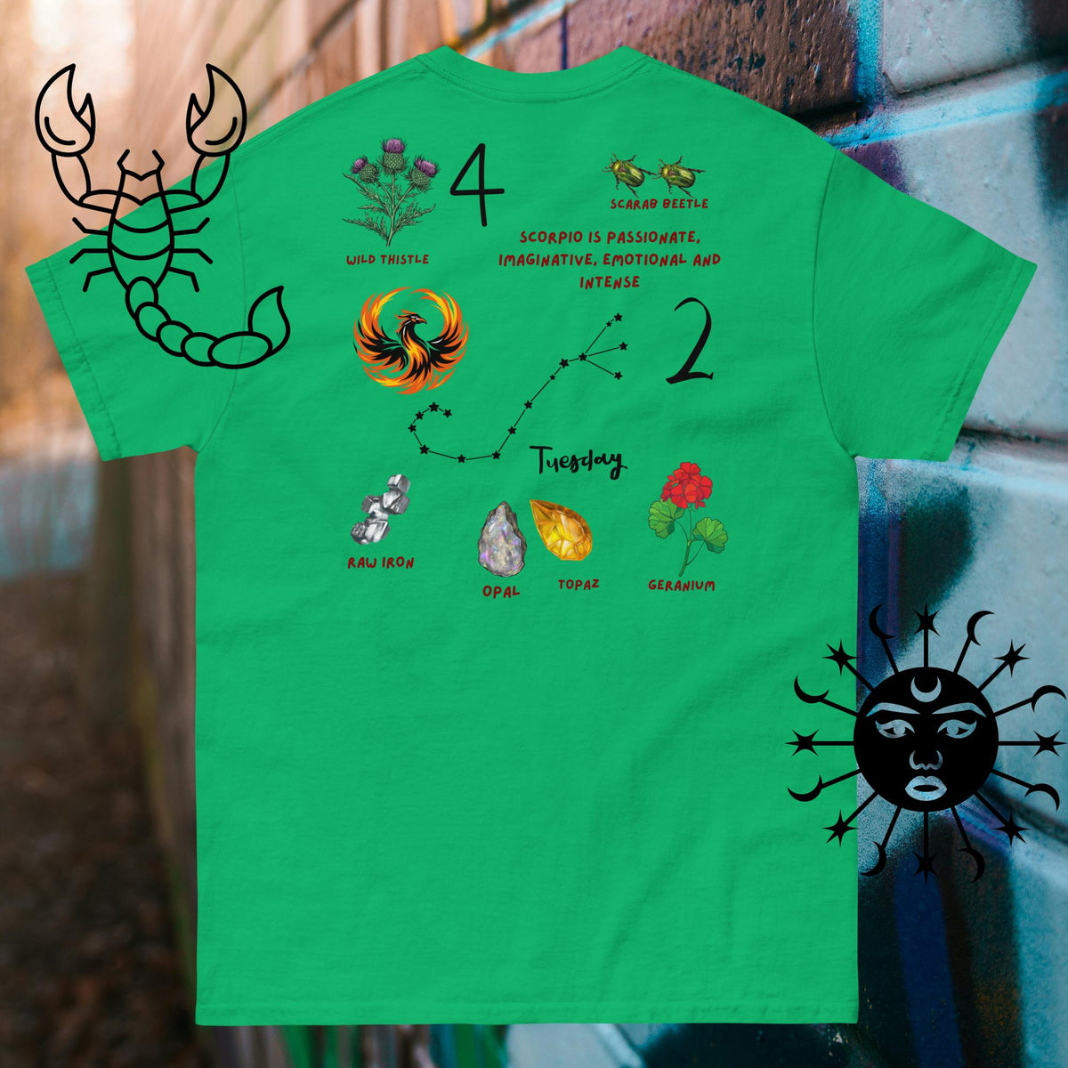 Scorpio Zodiac Gift T-Shirt — Astrology Tee for Men & Women - Stellar Minds Apparel