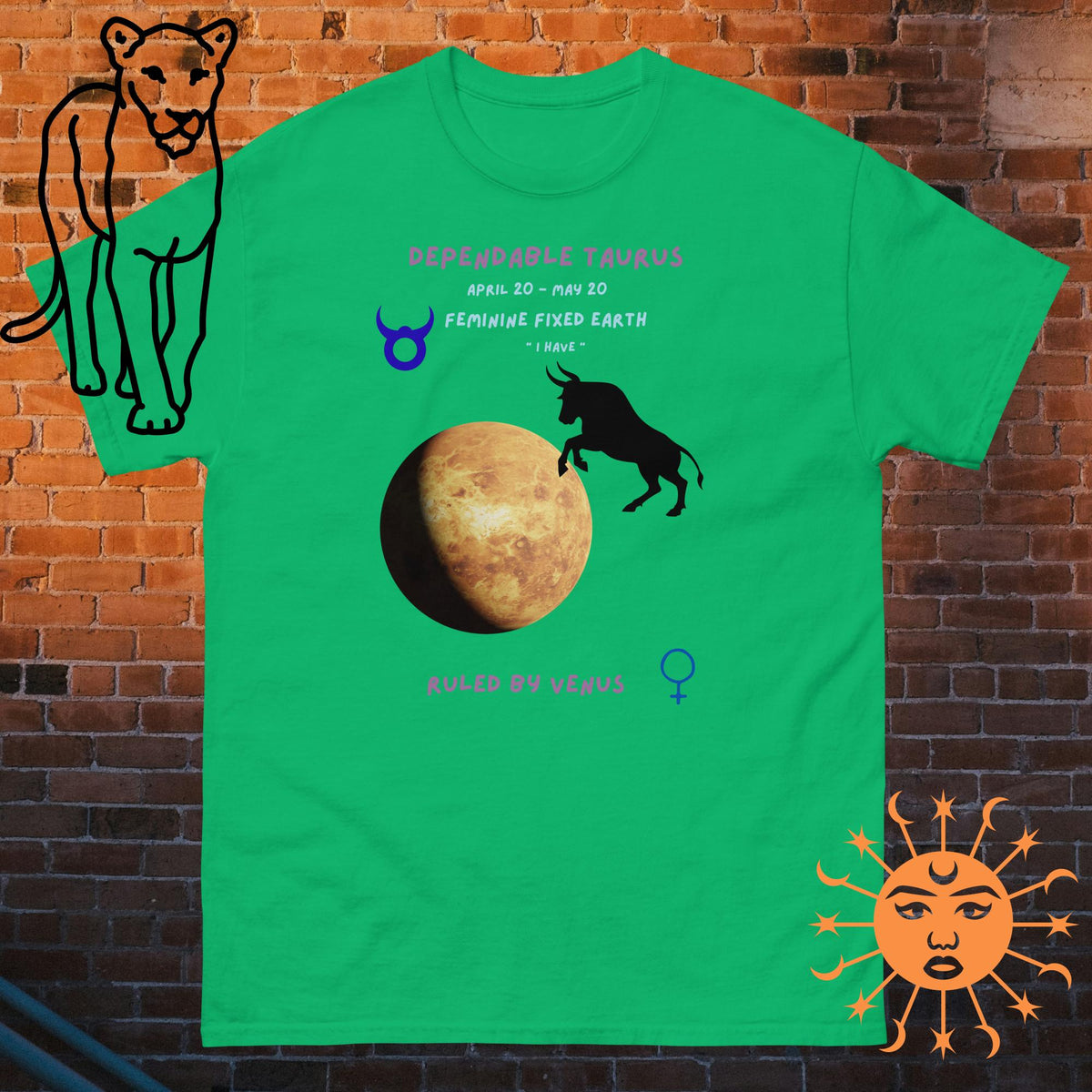 Taurus Zodiac Gift T-Shirt — Astrology Tee for Men & Women - Stellar Minds Apparel