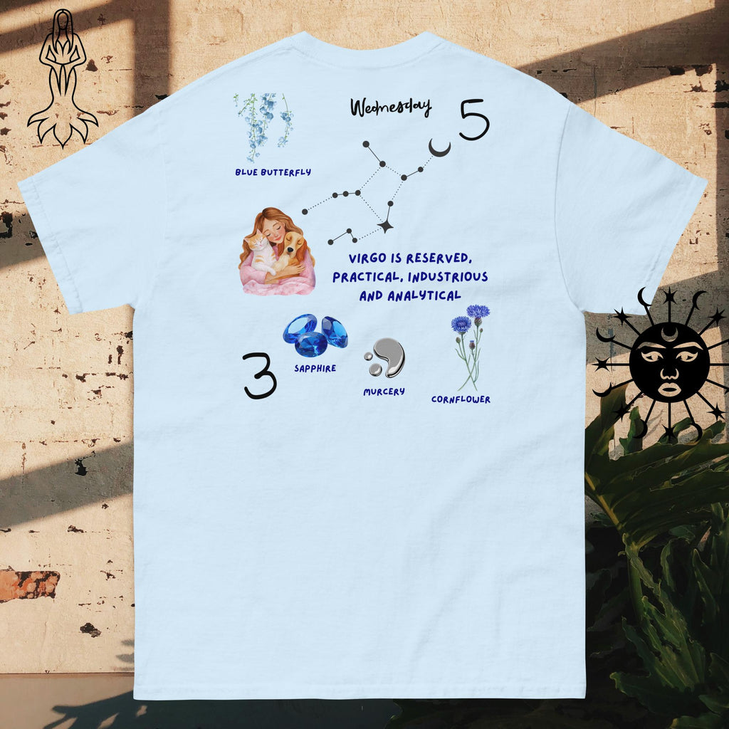 Virgo Zodiac Gift T-Shirt — Astrology Tee for Men & Women - Stellar Minds Apparel