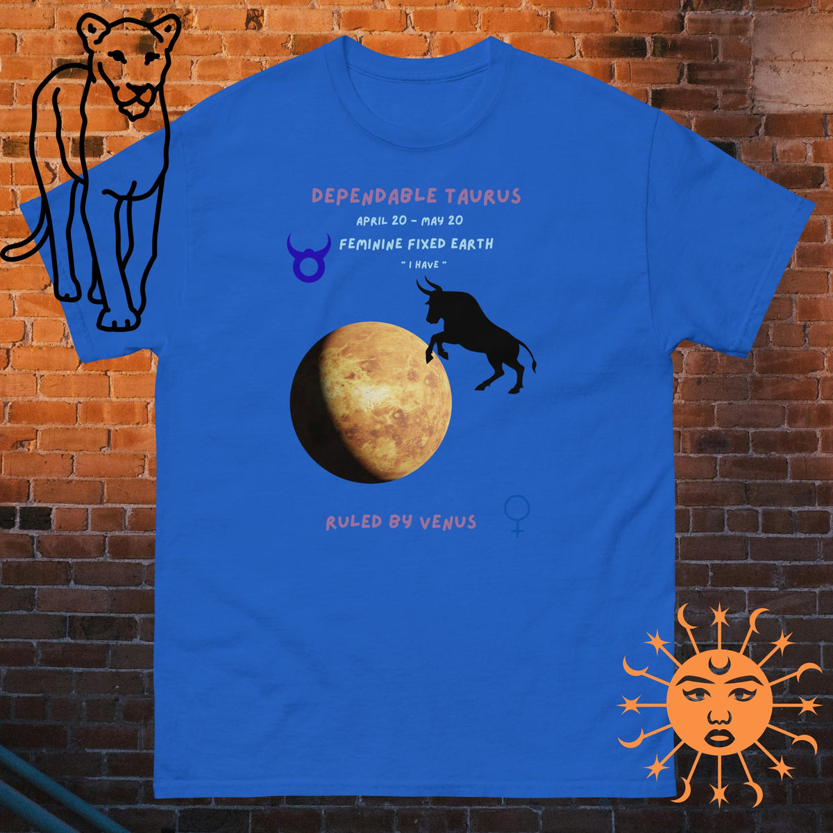 Taurus Zodiac Gift T-Shirt — Astrology Tee for Men & Women - Stellar Minds Apparel