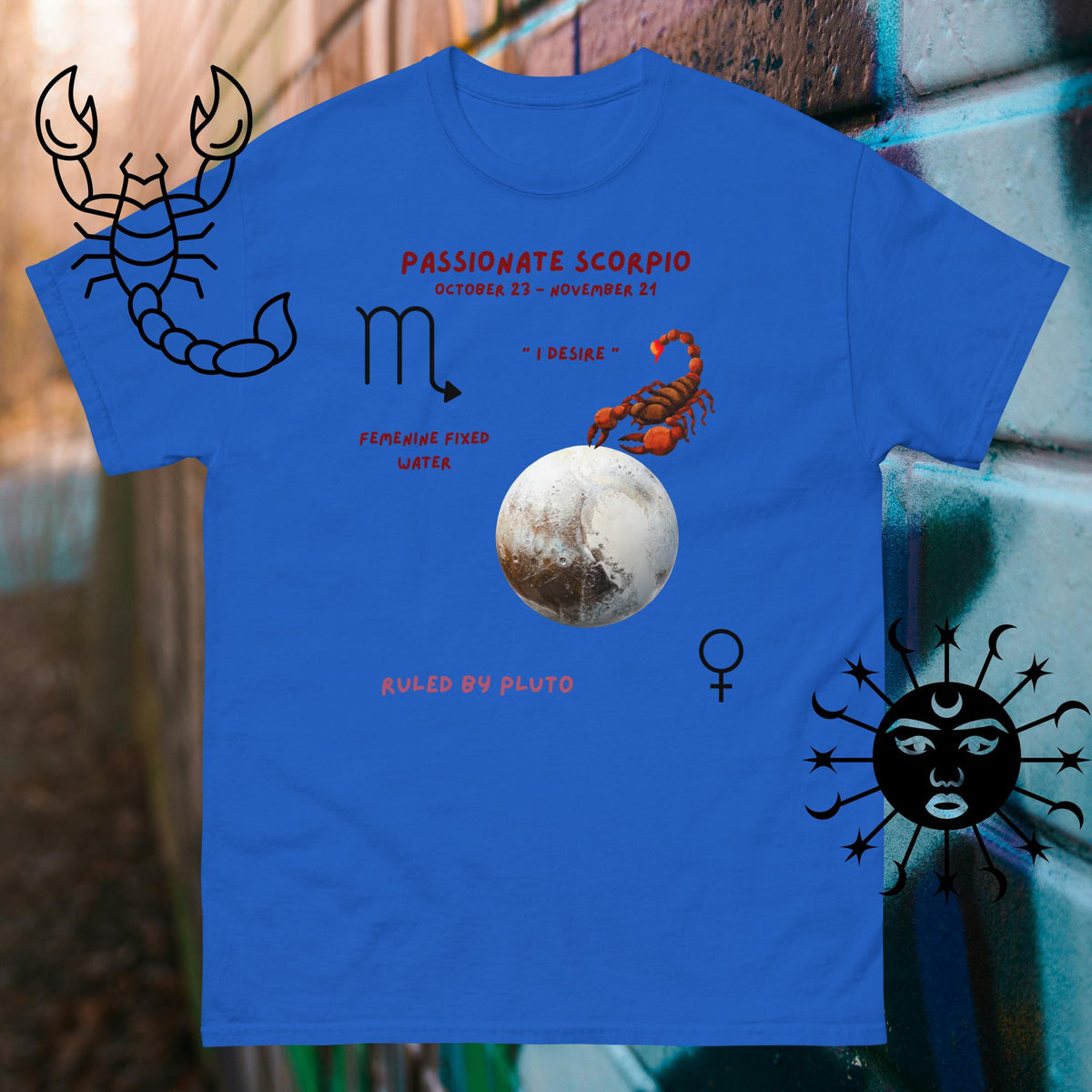 Scorpio Zodiac Gift T-Shirt — Astrology Tee for Men & Women - Stellar Minds Apparel