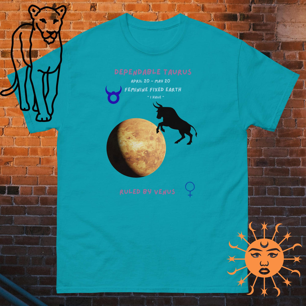 Taurus Zodiac Gift T-Shirt — Astrology Tee for Men & Women - Stellar Minds Apparel
