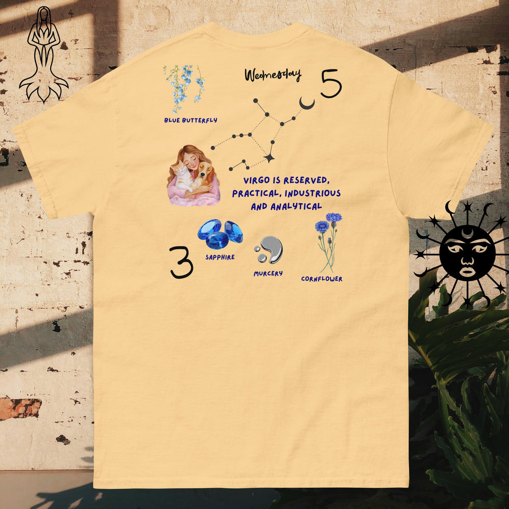 Virgo Zodiac Gift T-Shirt — Astrology Tee for Men & Women - Stellar Minds Apparel