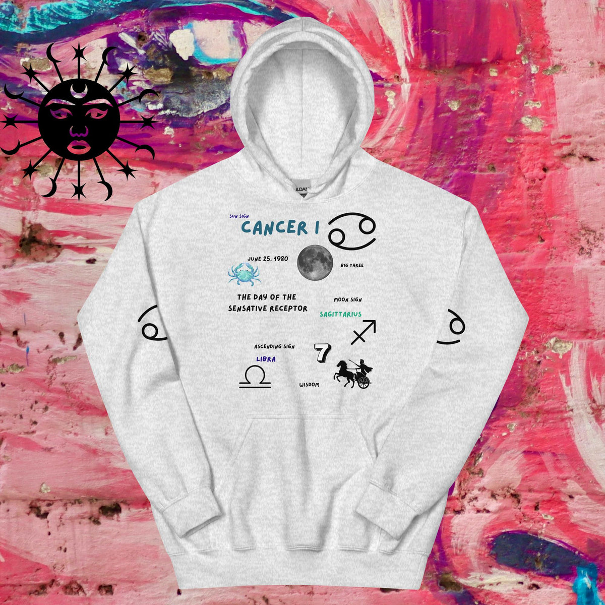 Custom Birthday Chart Unisex Hoodie - Stellar Minds Apparel