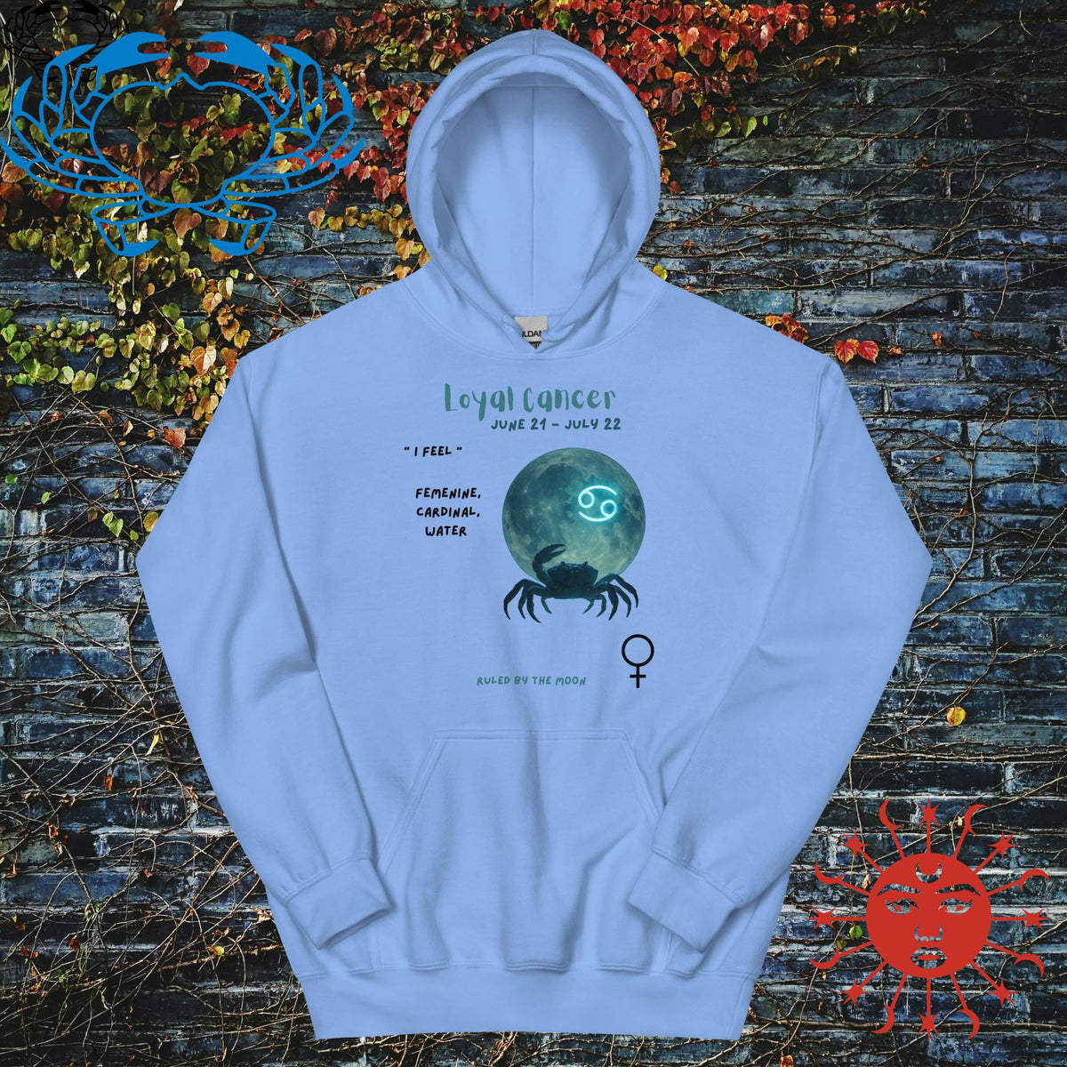 Cancer Zodiac Anyone Hoodie - Stellar Minds Apparel