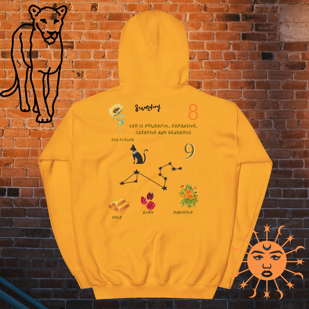 Leo Zodiac Anyone Hoodie - Stellar Minds Apparel