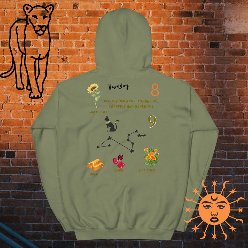 Leo Zodiac Anyone Hoodie - Stellar Minds Apparel