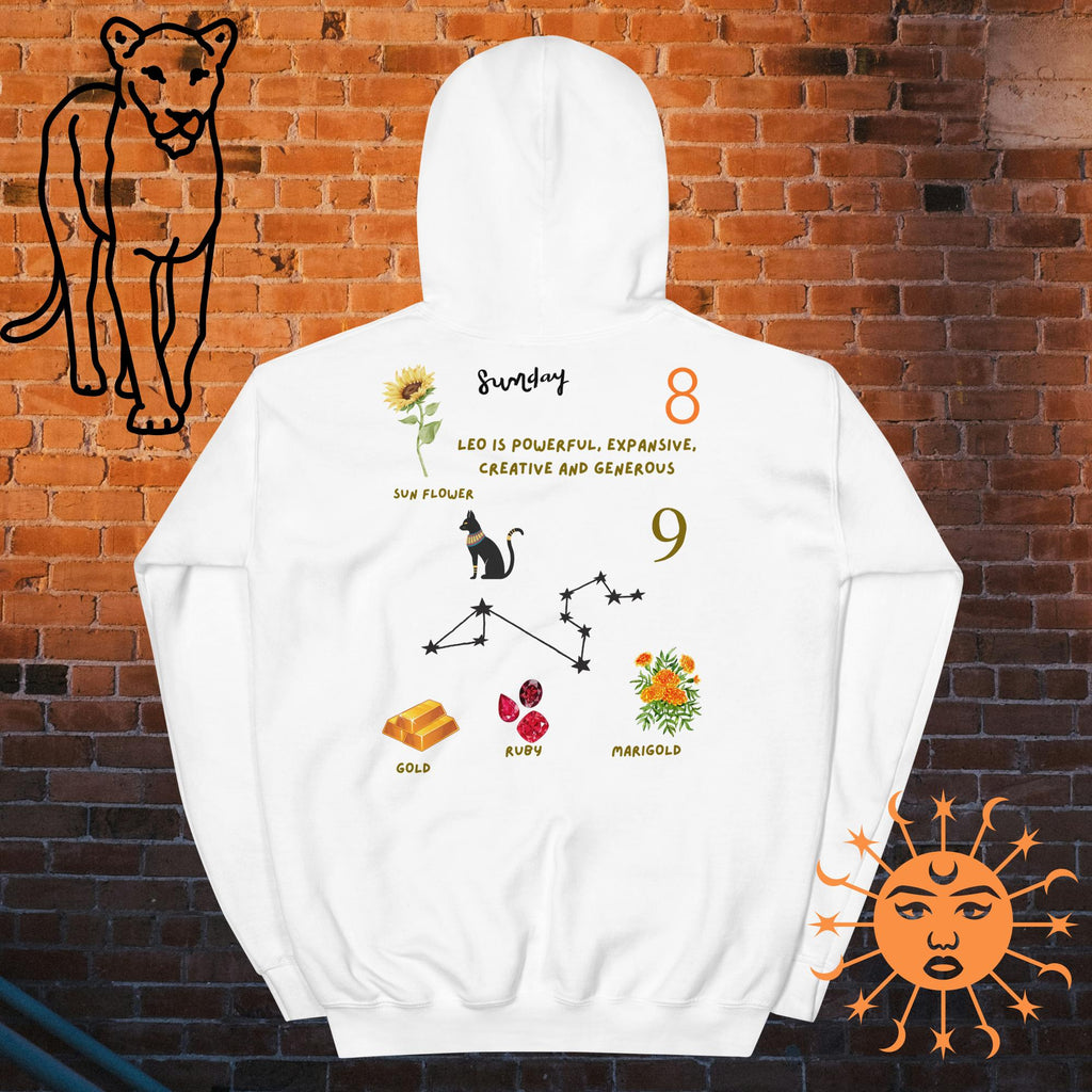 Leo Zodiac Anyone Hoodie - Stellar Minds Apparel