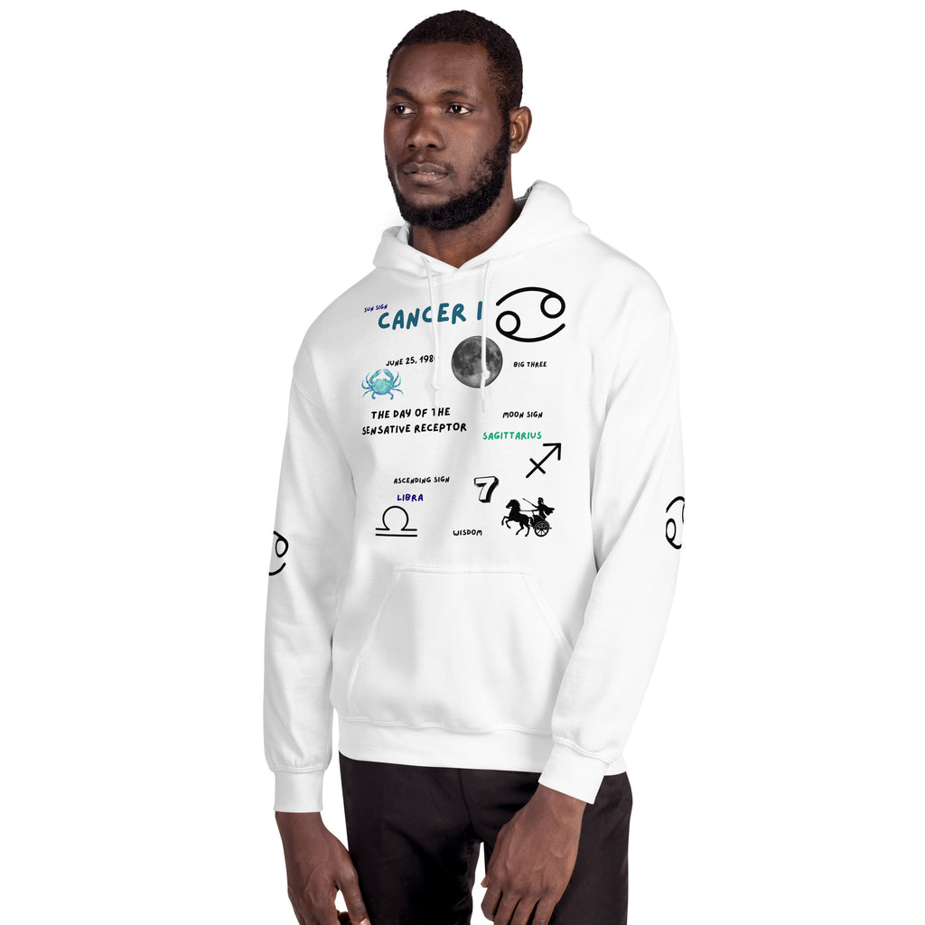 Custom Birthday Chart Unisex Hoodie - Stellar Minds Apparel