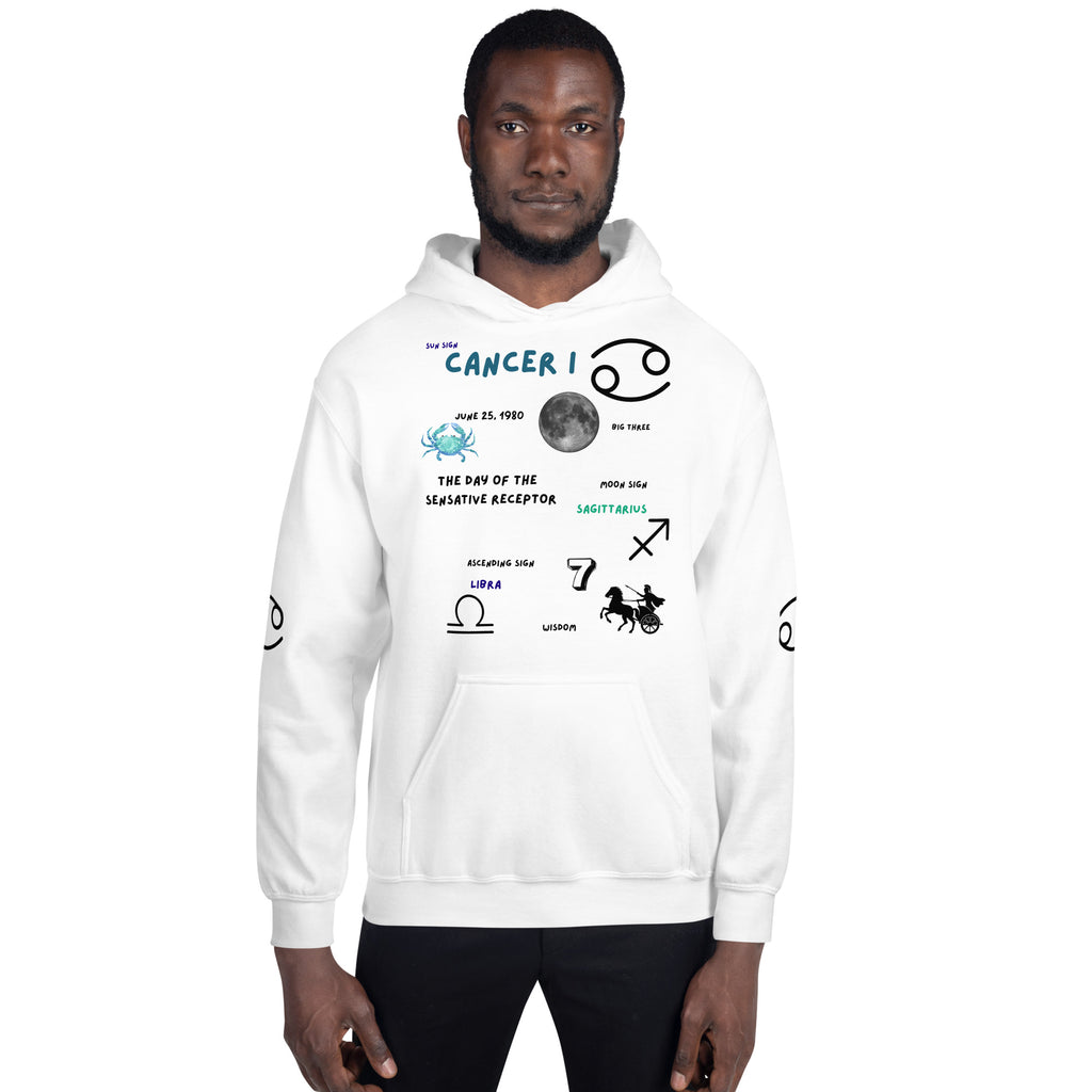 Custom Birthday Chart Unisex Hoodie - Stellar Minds Apparel
